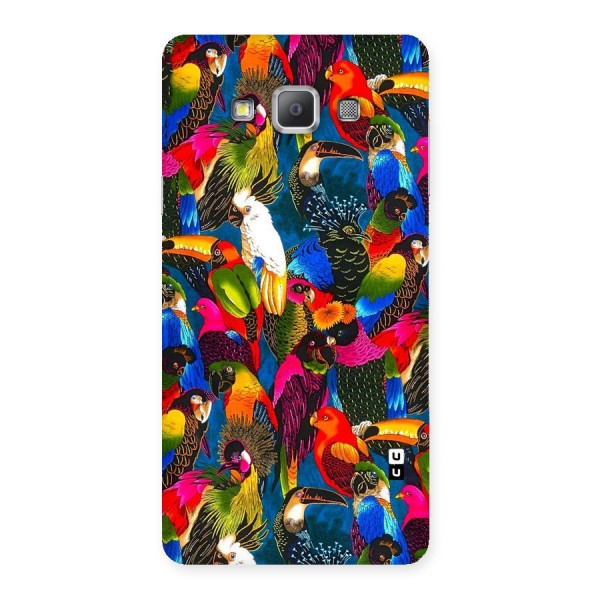 Parrot Art Back Case for Galaxy A7