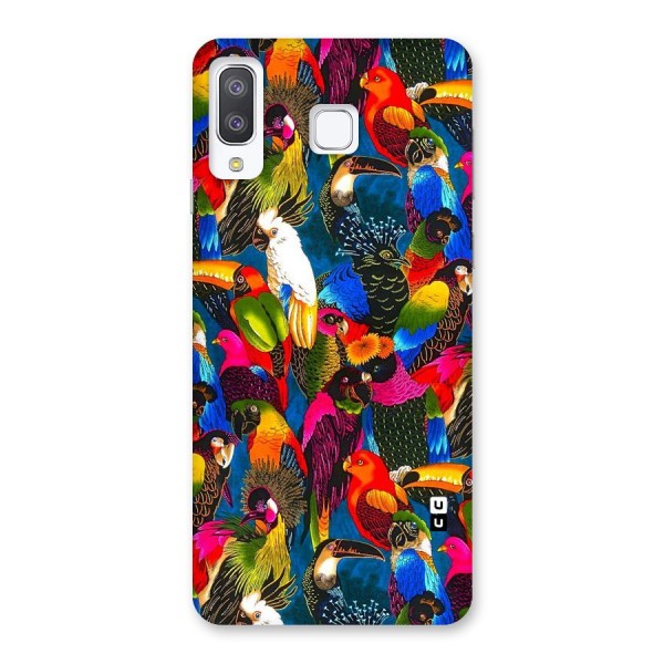 Parrot Art Back Case for Galaxy A8 Star