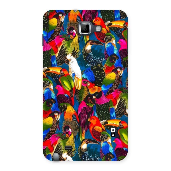 Parrot Art Back Case for Galaxy Note