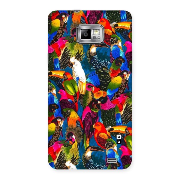 Parrot Art Back Case for Galaxy S2