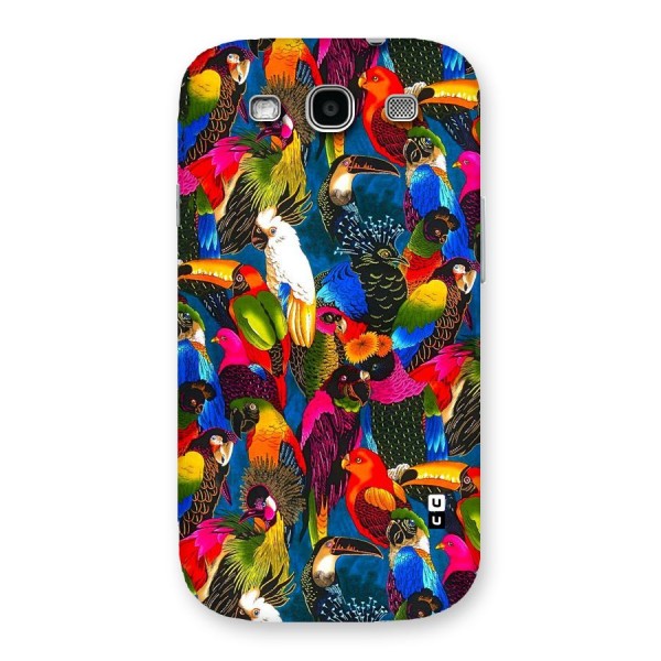 Parrot Art Back Case for Galaxy S3