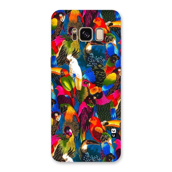 Parrot Art Back Case for Galaxy S8