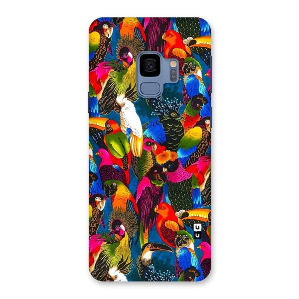 Parrot Art Back Case for Galaxy S9
