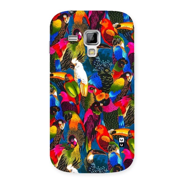 Parrot Art Back Case for Galaxy S Duos