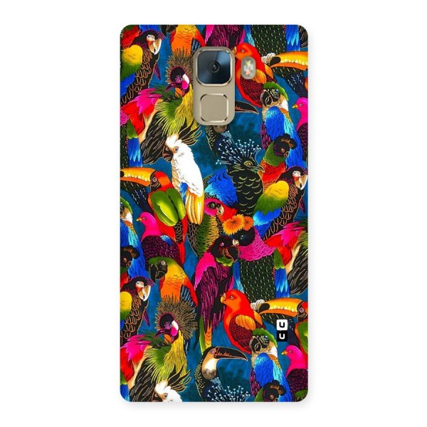 Parrot Art Back Case for Huawei Honor 7
