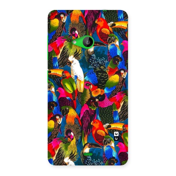 Parrot Art Back Case for Lumia 535