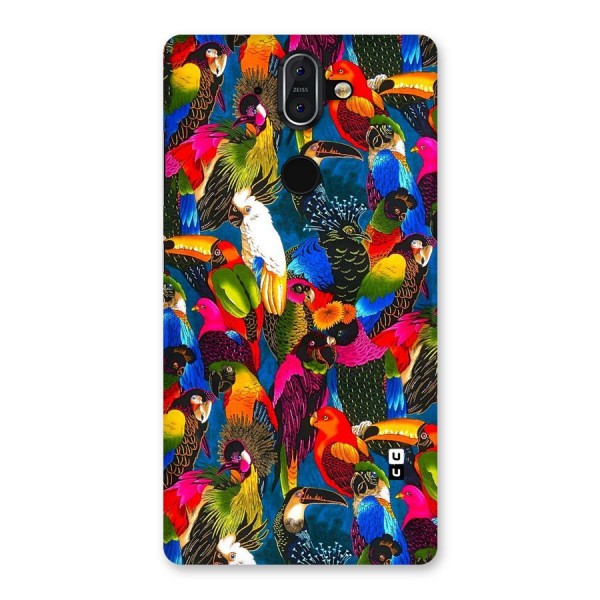 Parrot Art Back Case for Nokia 8 Sirocco