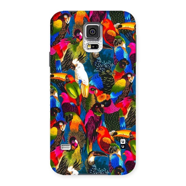 Parrot Art Back Case for Samsung Galaxy S5