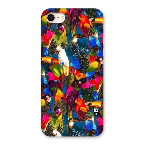 Parrot Art Back Case for iPhone 8