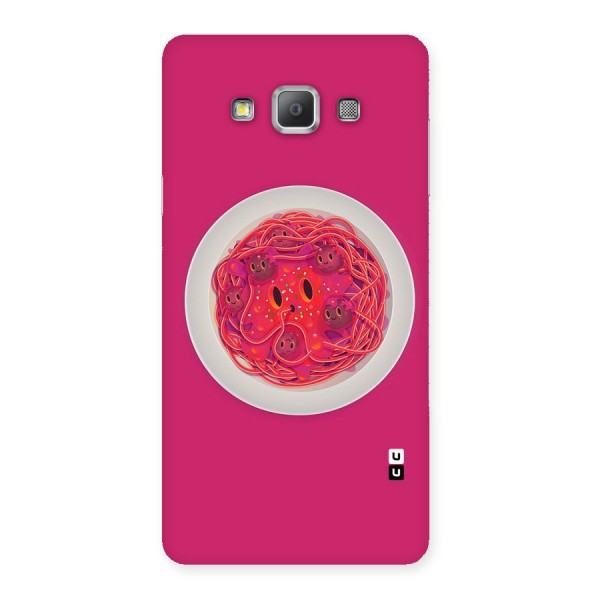 Pasta Cute Back Case for Galaxy A7