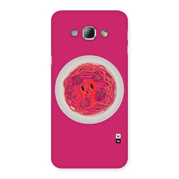 Pasta Cute Back Case for Galaxy A8