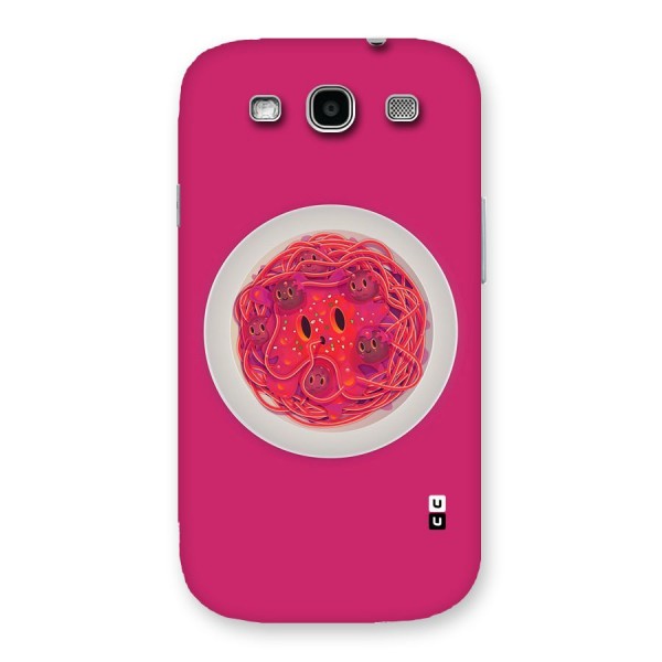Pasta Cute Back Case for Galaxy S3