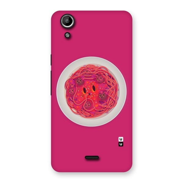 Pasta Cute Back Case for Micromax Canvas Selfie Lens Q345