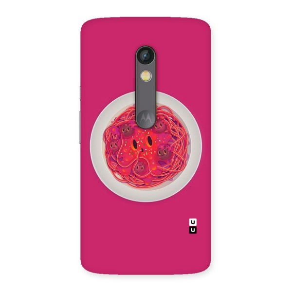 Pasta Cute Back Case for Moto X Play