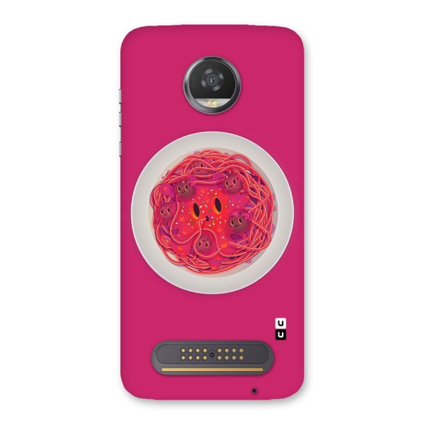 Pasta Cute Back Case for Moto Z2 Play