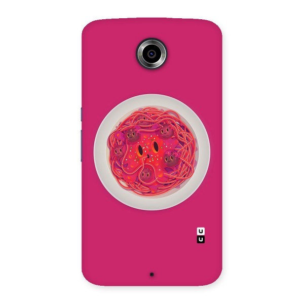 Pasta Cute Back Case for Nexsus 6