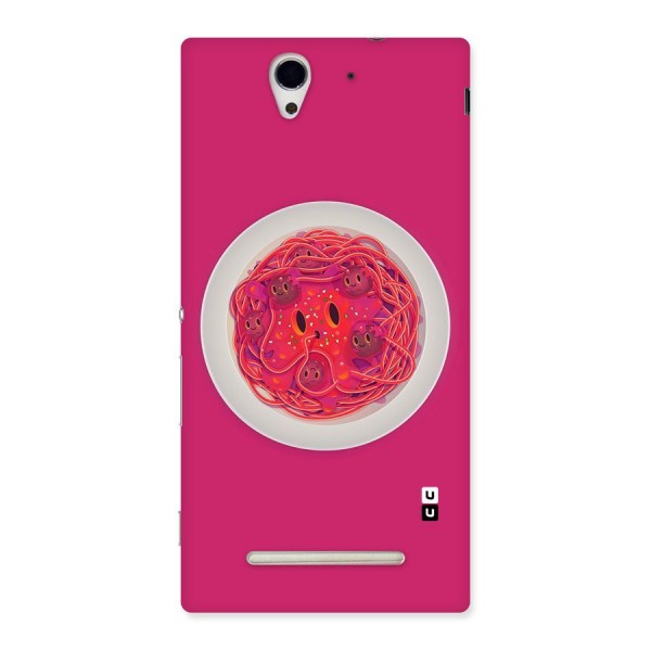 Pasta Cute Back Case for Sony Xperia C3