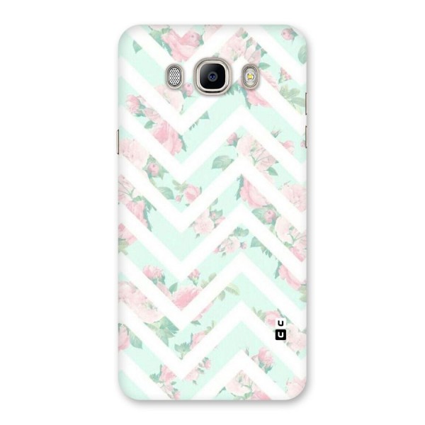Pastel Floral Zig Zag Back Case for Galaxy On8