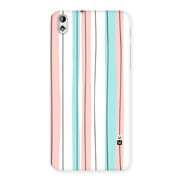 Pastel Tri Stripes Back Case for HTC Desire 816