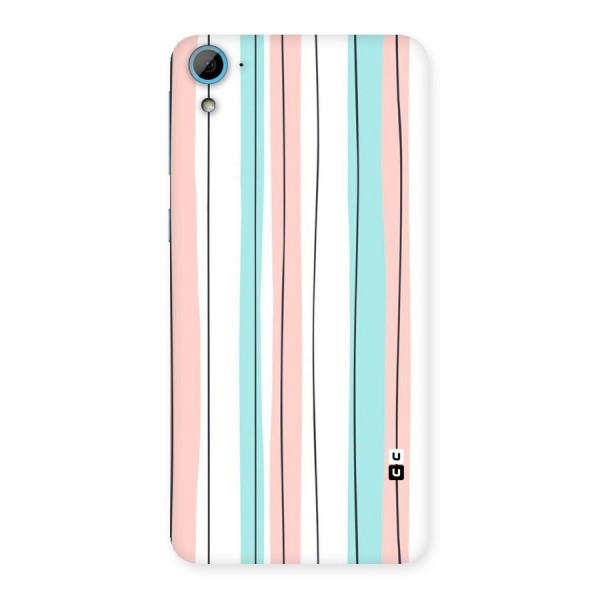 Pastel Tri Stripes Back Case for HTC Desire 826