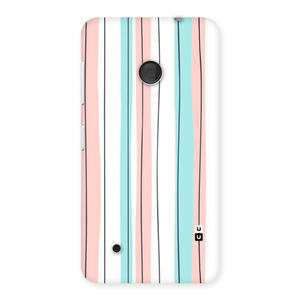 Pastel Tri Stripes Back Case for Lumia 530