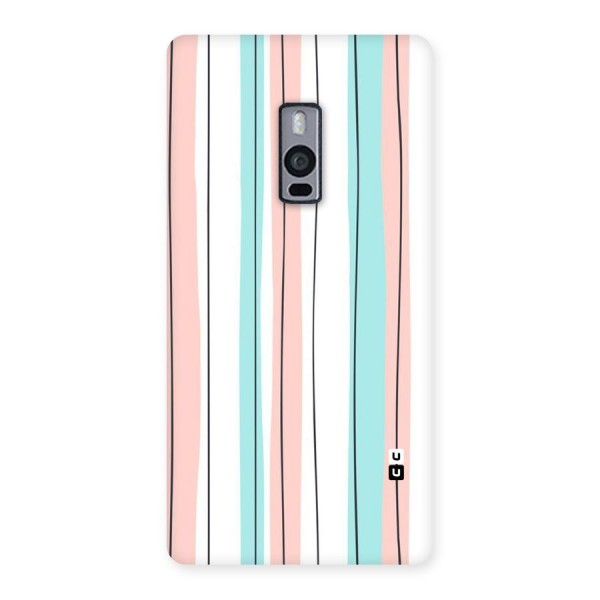 Pastel Tri Stripes Back Case for OnePlus Two