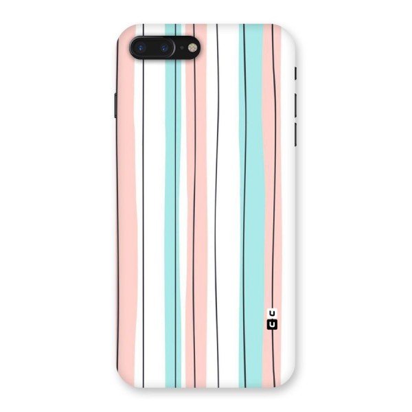 Pastel Tri Stripes Back Case for iPhone 7 Plus