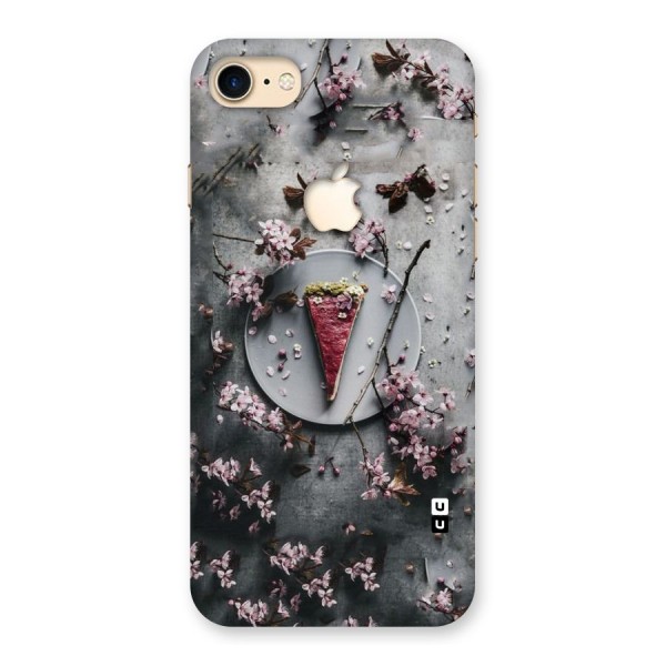 Pastry Florals Back Case for iPhone 7 Apple Cut