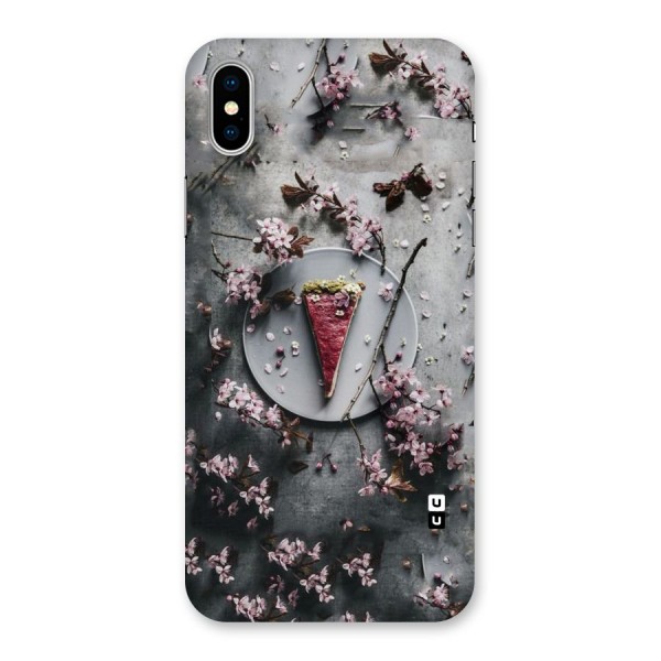 Pastry Florals Back Case for iPhone X