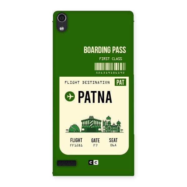 Patna Boarding Pass Back Case for Ascend P6