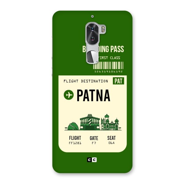 Patna Boarding Pass Back Case for Coolpad Cool 1