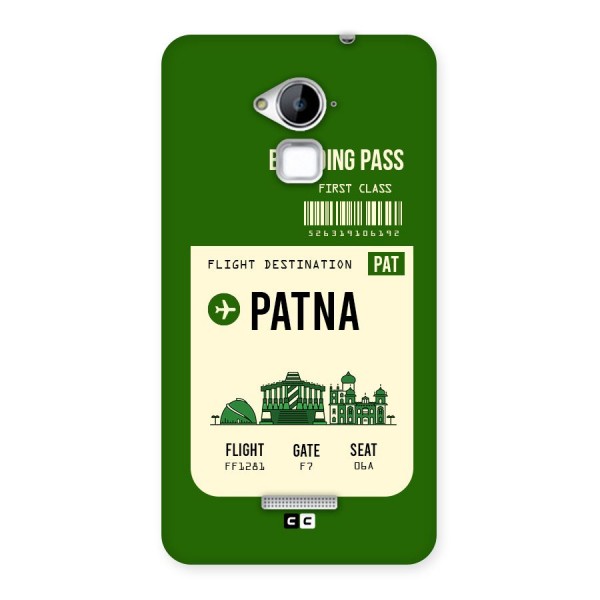 Patna Boarding Pass Back Case for Coolpad Note 3