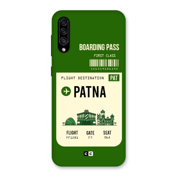 Patna Boarding Pass Back Case for Galaxy A30s
