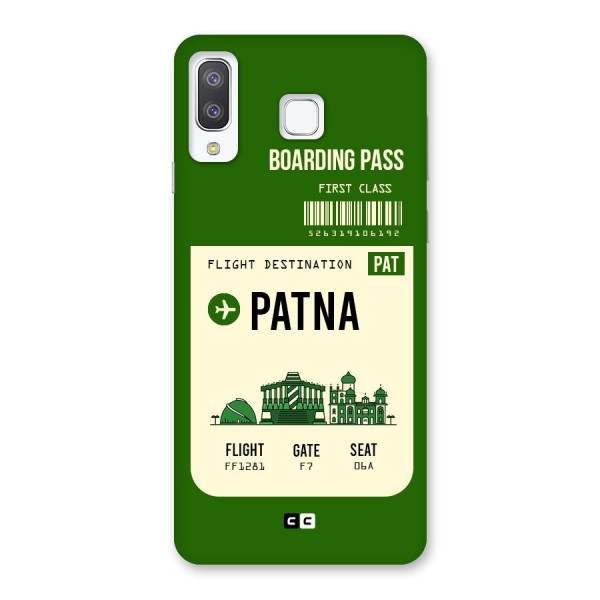 Patna Boarding Pass Back Case for Galaxy A8 Star