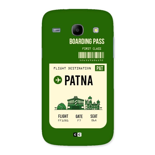 Patna Boarding Pass Back Case for Galaxy Core