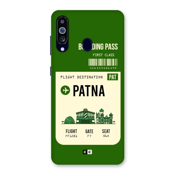 Patna Boarding Pass Back Case for Galaxy M40