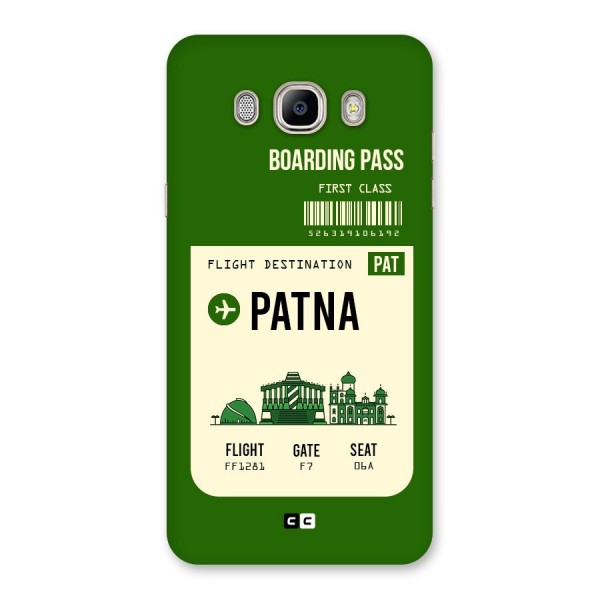 Patna Boarding Pass Back Case for Galaxy On8