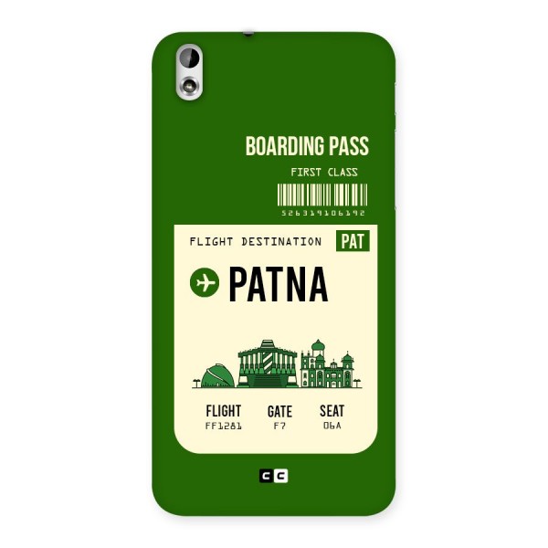 Patna Boarding Pass Back Case for HTC Desire 816