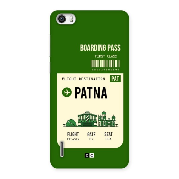 Patna Boarding Pass Back Case for Honor 6