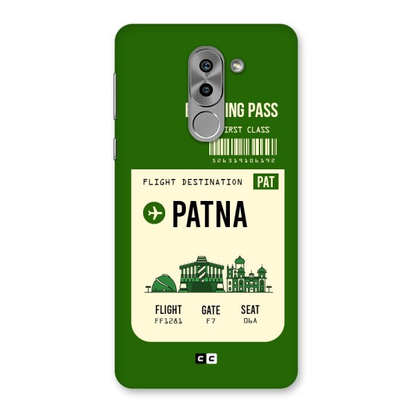Patna Boarding Pass Back Case for Honor 6X