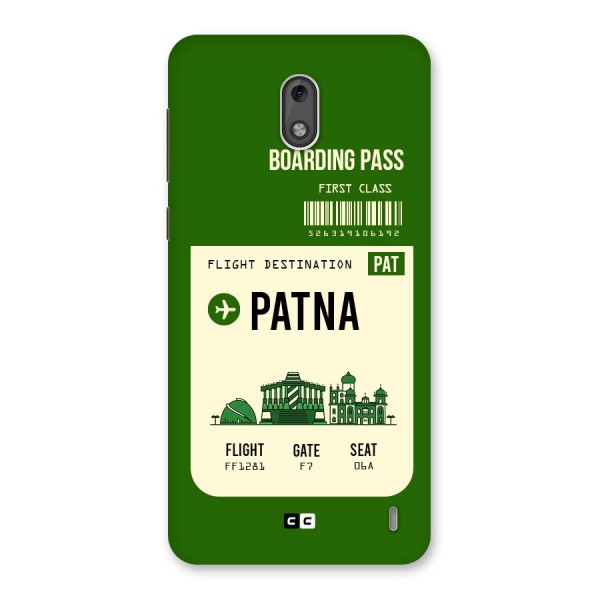 Patna Boarding Pass Back Case for Nokia 2
