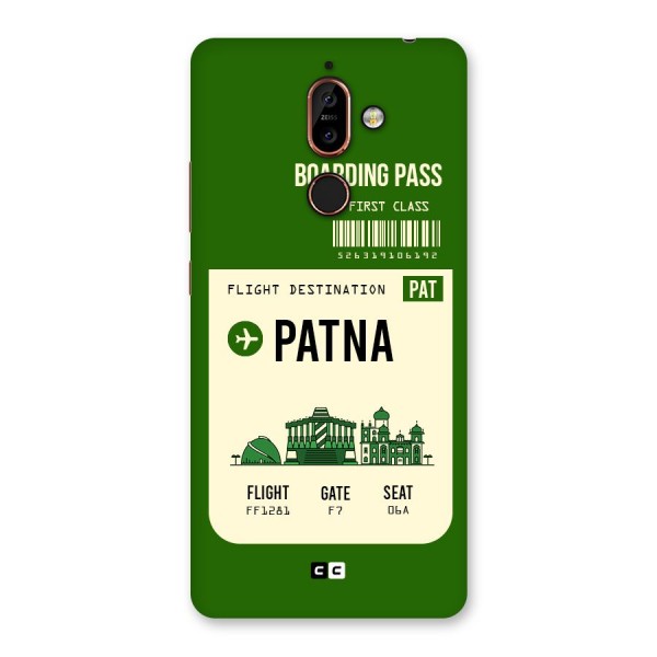 Patna Boarding Pass Back Case for Nokia 7 Plus