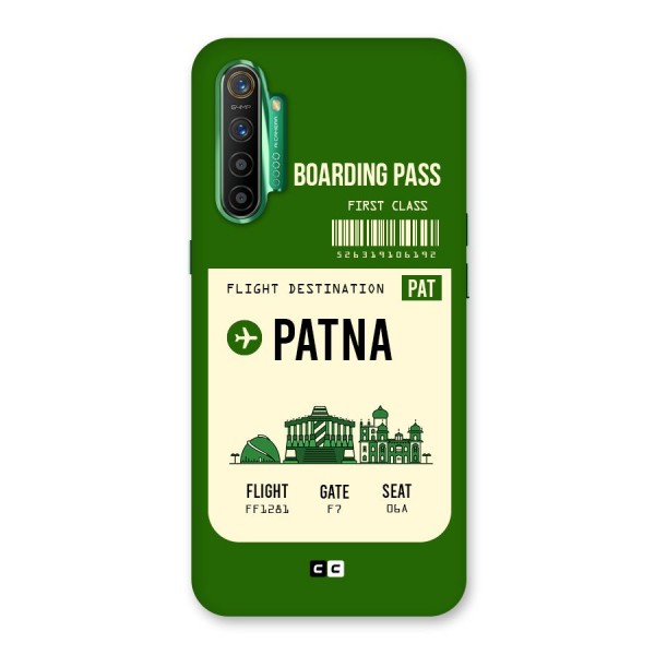 Patna Boarding Pass Back Case for Realme X2