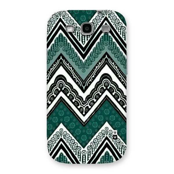 Patterned Chevron Back Case for Galaxy S3