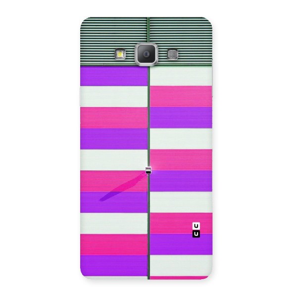 Patterns City Back Case for Galaxy A7