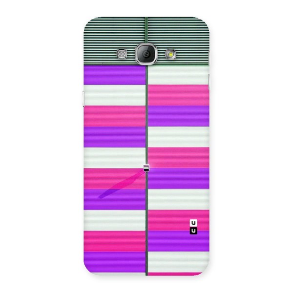 Patterns City Back Case for Galaxy A8