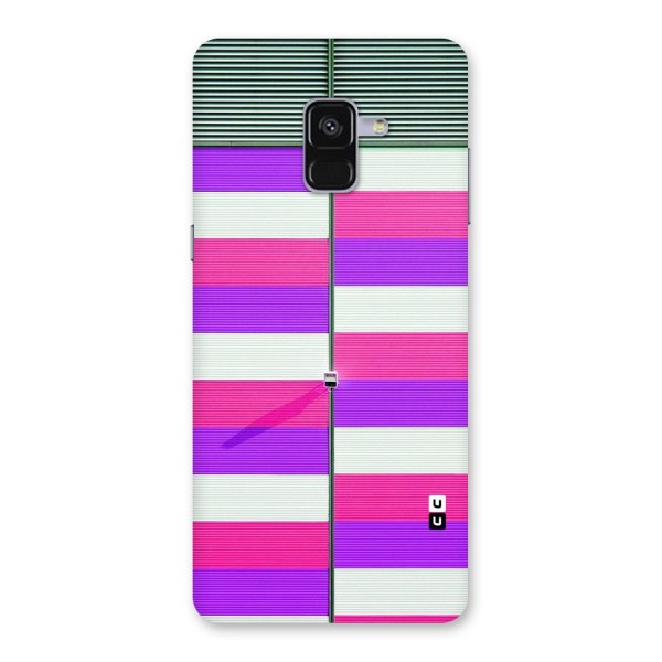 Patterns City Back Case for Galaxy A8 Plus