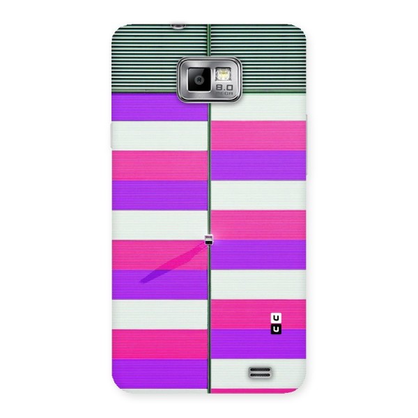 Patterns City Back Case for Galaxy S2