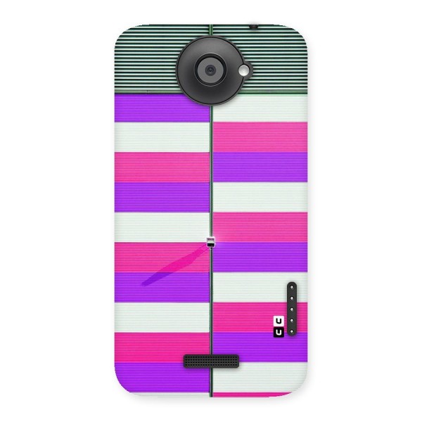 Patterns City Back Case for HTC One X