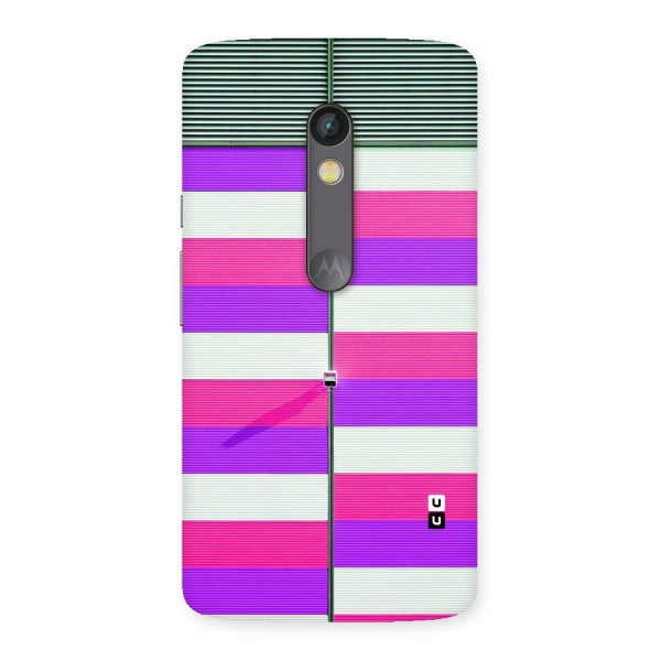 Patterns City Back Case for Moto X Play
